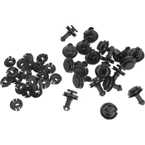 20 قطعة من مشابك تثبيت عاكس الهواء الأمامي السفلي من جنرال موتورز + الحلقات 15733971 15733970 لاستبدال جنرال موتورز شيفروليه in Kuwait