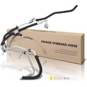 A-Premium Power Steering Pressure and Return Line Hose Assembly Compatible with Toyota FJ Cruiser 2010-2014 V6 4.0L Petrol