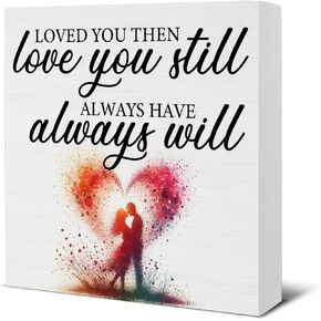 Valentines Day Decorations Be My Valentine Goldendoodle Wood Block Sign Decor for Home Desk Table Shelf, Goldendoodle Gifts for Women