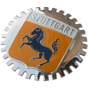 Stuttgart Germany car Grille Badge