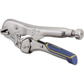 IRWIN VISE-GRIP Welding Pliers, Fast Release, Straight Jaw, 10-Inch (IRHT82576)
