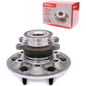 FKG 515121 (4WD Only) Front Wheel Bearing Hub Assembly fit for 2009-2012 Chevy Colorado, 2009-2012 GMC Canyon, 6 Lugs