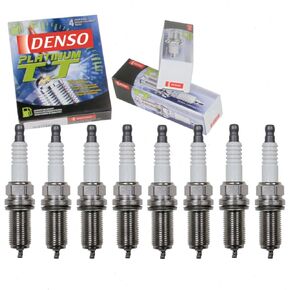 8 pc DENSO Platinum TT Spark Plugs compatible with Honda Civic 1.3L 1.5L L4 2006-2015