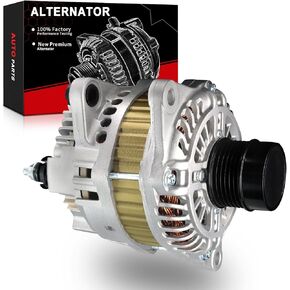 Alternator for:-Jeep Compass 2.4L 2.0L 2007-2017 Patriot 2007-2017 for:-Dodge Avenger 2008-2013 Caliber 2007-2012 for:-Chrysler 200 Sebring 2007-2013, 1.8L 2.0L 2.4L, OE# 04801323AB