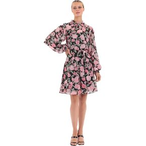 Donna Morgan Women's Fully Tiered Mini Dress