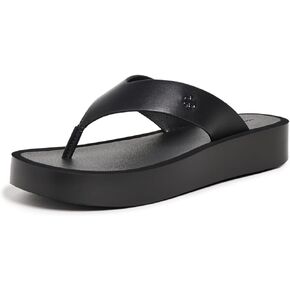 Tory Burch Women's Leather Platform Flip Flop Wedge Sandal