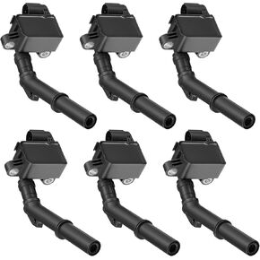 BDFHYK Ignition Coil Packs Compatible with Mercedes-Benz SL550 GLS63 CLS550 SL63 E550 S550 E350 GL63 SLK350 SLK55 C350 E400 GLK350 ML63 CL550 CL63 GL450 GL550 ML550 ML350 R350 Coil for UF741 Set of 6