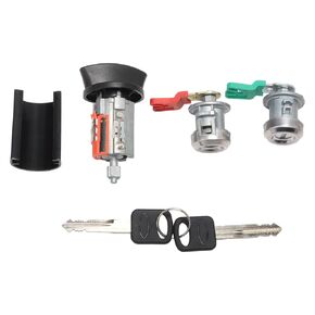 Complete Lock Set Ignition Switch Door Lock Cylinder for Ford Explorer F-150 F-250 F-350 Excursion Expedition Lincoln 703362 7C3Z1521990A
