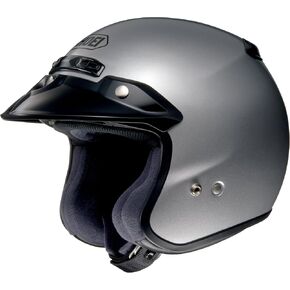 SHOEI RJ Platinum R Series Cruiser Lt.silver Size:MED Motorcycle Open-face-helmet