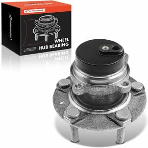 A-Premium Front Wheel Bearing and Hub Assembly with 5-Lug Compatible with Mazda MX-5 Miata 2006-2015, 4-Wheel ABS Only