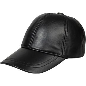 Leather 100% Baseball Cap Multicolor