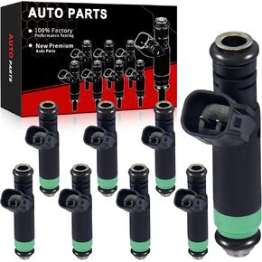 Fuel Injectors Fit for:-Dodge Durango Dakota for:-Ram 1500 2003-2007, for:-Jeep Grand Cherokee 2001-2007 Commander 2006-2007 for:-Chrysler Aspen 2007 for:-Mitsubishi Raider 4.7L FJ475 (8Pcs)