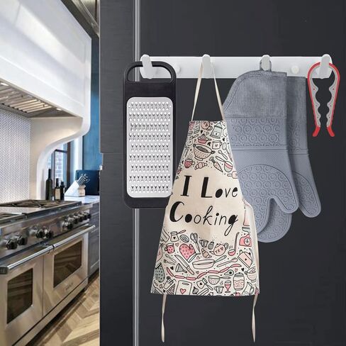 MUTUACTOR Magnetic Coat Hooks,1 Set Magnetic Mount Strong White Coat Rack with 3 Hooks for Hanging, Anti-Slip Magnetic Hooks Rubber Coated Magnet Bases Hange for Organzing Coats Hats on Metal Door in Kuwait