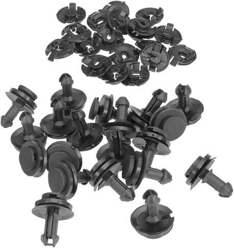 20 قطعة من مشابك تثبيت عاكس الهواء الأمامي السفلي من جنرال موتورز + الحلقات 15733971 15733970 لاستبدال جنرال موتورز شيفروليه in Kuwait