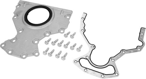 1 Set Engine Crankshaft Oil Seal with Flange for GMC for Chevy 4.8 5.3 6.0 6.2 Rear Main Seal No.12633579/12639250/12559287 in Saudi Arabia