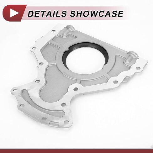 1 Set Engine Crankshaft Oil Seal with Flange for GMC for Chevy 4.8 5.3 6.0 6.2 Rear Main Seal No.12633579/12639250/12559287 in Saudi Arabia