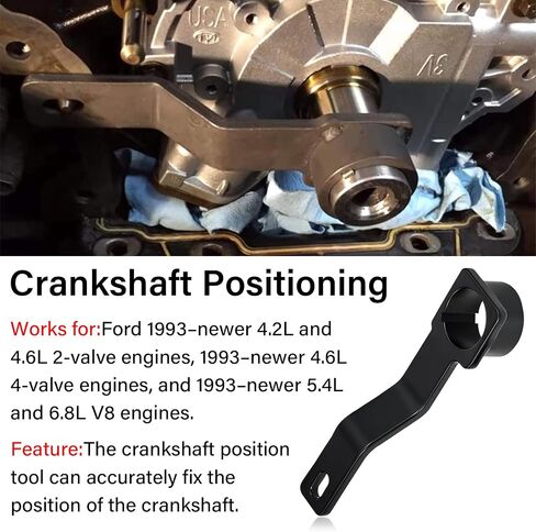 أداة إسفين قفل سلسلة التوقيت، متوافقة مع محركات Ford Lincoln Mercury 2005-2014 4.6L و5.4L 3V Ford Mustang F-150 Explorer Lincoln Navigator in Saudi Arabia