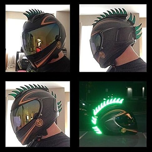 customTAYLOR33 High Intensity Grade Reflective Warhawk/Mohawk Decals (Rubber Warhawk & Helmet not Included) Many Colors (Green) in Kuwait