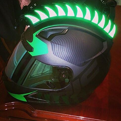 customTAYLOR33 High Intensity Grade Reflective Warhawk/Mohawk Decals (Rubber Warhawk & Helmet not Included) Many Colors (Green) in Kuwait