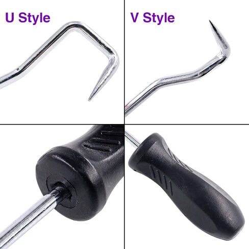 3 قطع من Swpeet كماشة مرنة شديدة التحمل 9409A مشبك خرطوم مع مجموعة خطاف إزالة مشبك خرطوم مثالية للاستخدام في أي وضع | يعمل على مشابك خرطوم 18 مم - 54 مم in Kuwait