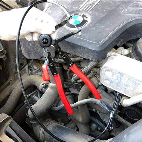 3 قطع من Swpeet كماشة مرنة شديدة التحمل 9409A مشبك خرطوم مع مجموعة خطاف إزالة مشبك خرطوم مثالية للاستخدام في أي وضع | يعمل على مشابك خرطوم 18 مم - 54 مم in Kuwait