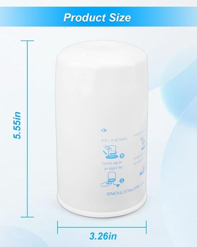 فلتر الوقود 129A00-55800 مناسب لمحركات الديزل Yanmar 3TNV 4TNV وأحدث ديزل السكك الحديدية المشتركة 3JH40 4JH45 4JH57 4JH80 4JH110 in Kuwait