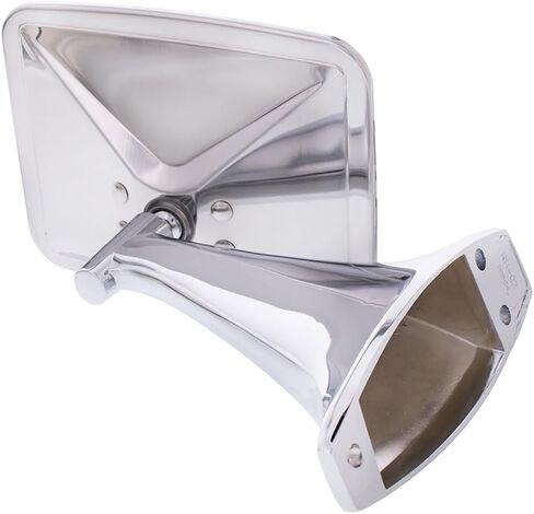 United Pacific C707202 Chrome Exterior Sport Mirror Assembly for 1970-72 Chevy & GMC Trucks, Chrome Mirror Arm & Housing – Passenger Side – ONE Mirror in Saudi Arabia
