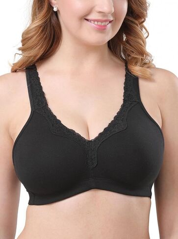 Baetty Wireless Bras for Women No Underwire Cotton Bra Full Coverage Unpadded 6803 in Saudi Arabia