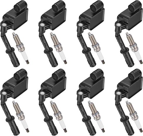 BDFHYK Ignition Coil Packs Compatible with Mercedes-Benz SL550 GLS63 CLS550 SL63 E550 S550 E350 GL63 SLK350 SLK55 C350 E400 GLK350 ML63 CL550 CL63 GL450 GL550 ML550 ML350 R350 Coil for UF741 Set of 6 in Saudi Arabia