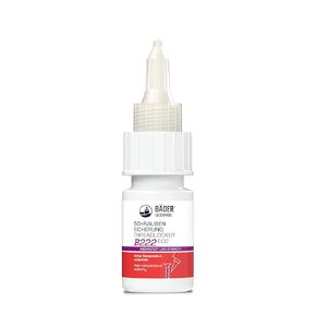 BÄDER threadlocker B222Eco Low Strength Blue 10ml Bottle - high Temperature Resistant, Fluorescent - Works on All Metals and Threads, for Large Threads