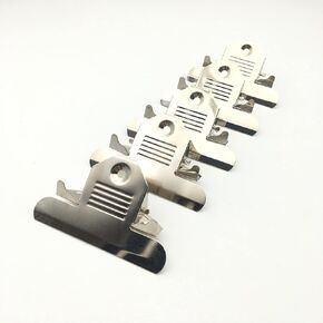5Pack Clipboard Clips, 78mm=3.1 Inches Wide, 56mm=2.2 Inches Between 2 Mounting Holes