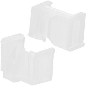 2pcs Protective Cover Record Player Needle Cover Record Needle Protector Record Needle Cover Replacement Turntable Stylus Cover Stylus Pen Plastic Original Protection Cap