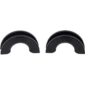 TGL D-Ring Shackle Protectors, Black for 3/4 inch Shackles, 2-Pack