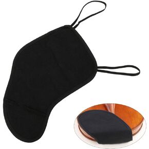 Comfortable 4/4-3/4 Violin Chin Shoulder Rest Pad, Pure Cotton Violin Support Pad Accessory for Enhanced Playing Experience