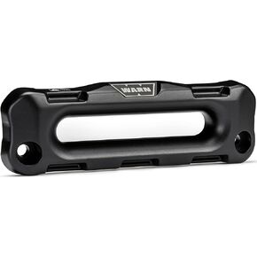 WARN 106880 Hawse Offset Fairlead - Black, Fits: Synthetic Winch Rope
