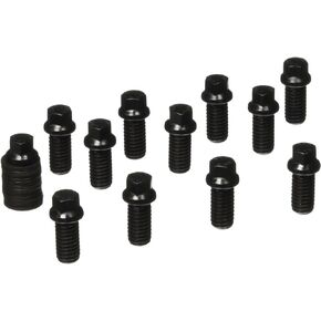 ARP 1001101 Black Oxide Hex Header Bolts - Set of 12