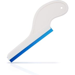 EHDIS Car Squeegee with Soft Silicone Water Blade Auto Vinyl Squeegee with Handle Car Vehicle Window Washing Cleaning-Pack of 1