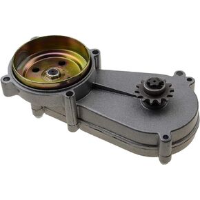 GOOFIT T8F 11 Tooth Sprocket Transmission Gearbox for 2 Stroke 33cc 34cc 47cc 49cc Engine Pocket Bike Dirt Bike Mini ATV Buggy Go kart Black