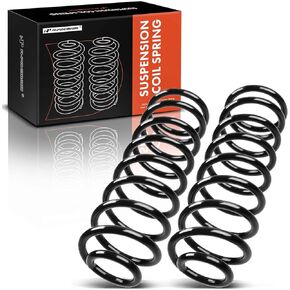 A-Premium 2Pcs Front Suspension Coil Spring Set Compatible with Jeep Wrangler 1997-2006, TJ 1997-2005, 2.4L 2.5L 4.0L, Driver and Passenger Side, Replace# 52088126AB
