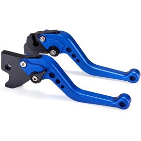 Short Brake Clutch Levers for Compatible with YFM 700 Raptor 2000-2006, YFM 660 Raptor 2001-2006, YFZ 450 S/T/V 2003-2006, Banshee YFZ350 1995-2008, YFS200 Blaster 2003-2007, Black