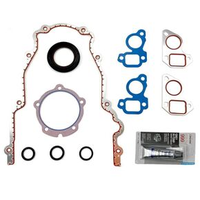 Timing Cover Gasket Set for GM 4.8L 5.3L 5.7L 6.0L 6.2L Ch-e.vy Silverado Suburban Tahoe/GMC Sierra/Cadillac Escalade 12633904 TCS45993