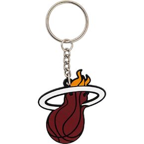 Desert Cactus Miami Heat Keychain NBA National Basketball Association Car Keys Holder (PVC)