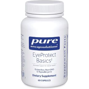 Pure Encapsulations EyeProtect Basics | Key Antioxidant Support for Eye Health | 60 Capsules