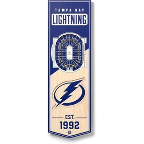 YouTheFan NHL 3D Stadium 6x19 Banner