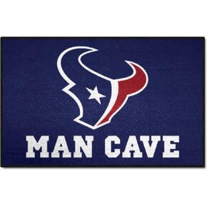 FANMATS 14309 NFL Houston Texans Nylon Universal Man Cave Starter Rug , 19"x30"