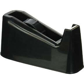 School Smart Tape Dispenser with Interchangeable 1 and 3 Inch Cores, Black - 081904