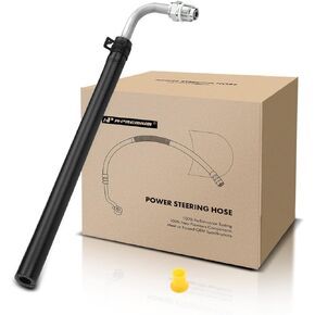 مجموعة خرطوم خط إرجاع خرطوم التوجيه القوي A-Premium متوافقة مع Ford F-100 1998-1999 Ranger 1998-2000 Mazda B2500 1998-2001 L4 2.5L Gear to Cooler