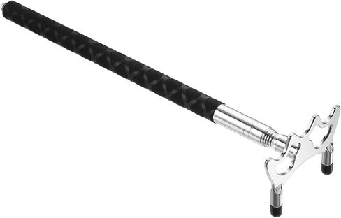 PATIKIL Retractable Billiards Cue Stick Bridge, Silicone Pool Cue Accessory with Removable Low Brass Bridge Head for Pool Table Competition in Saudi Arabia