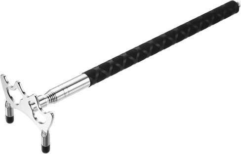 PATIKIL Retractable Billiards Cue Stick Bridge, Silicone Pool Cue Accessory with Removable Low Brass Bridge Head for Pool Table Competition in Saudi Arabia