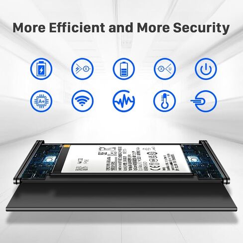 Galaxy S22 Ultra Battery, Upgrade 6500 mAh EB-BS908ABY Super High Capacity Li-ion Replacement Battery for Samsung Galaxy S22 Ultra 5G SM-S908U with Professional Replacement Tool Kits in Saudi Arabia